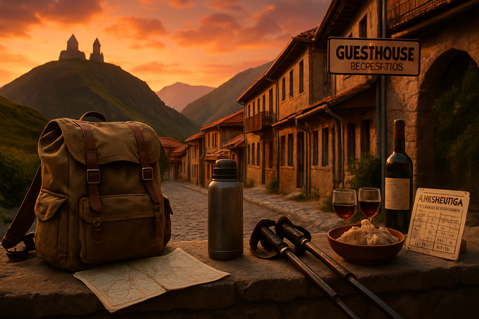 12 dage for backpackere i Georgien og Armenien: lokale busser, vin og vilde landskaber